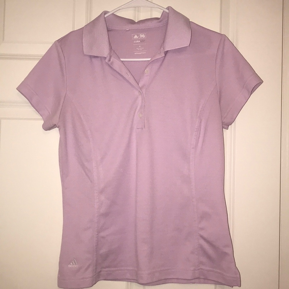 Adidas polo lilac
